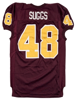 2001 Terrell Suggs Game Used Arizona State Home Jersey